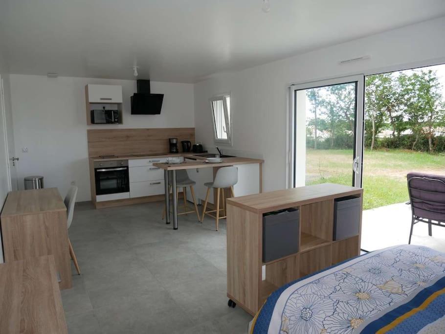 Studio Lumineux Avec Terrasse ลารอช-ซูร์-ยง ภายนอก รูปภาพ
